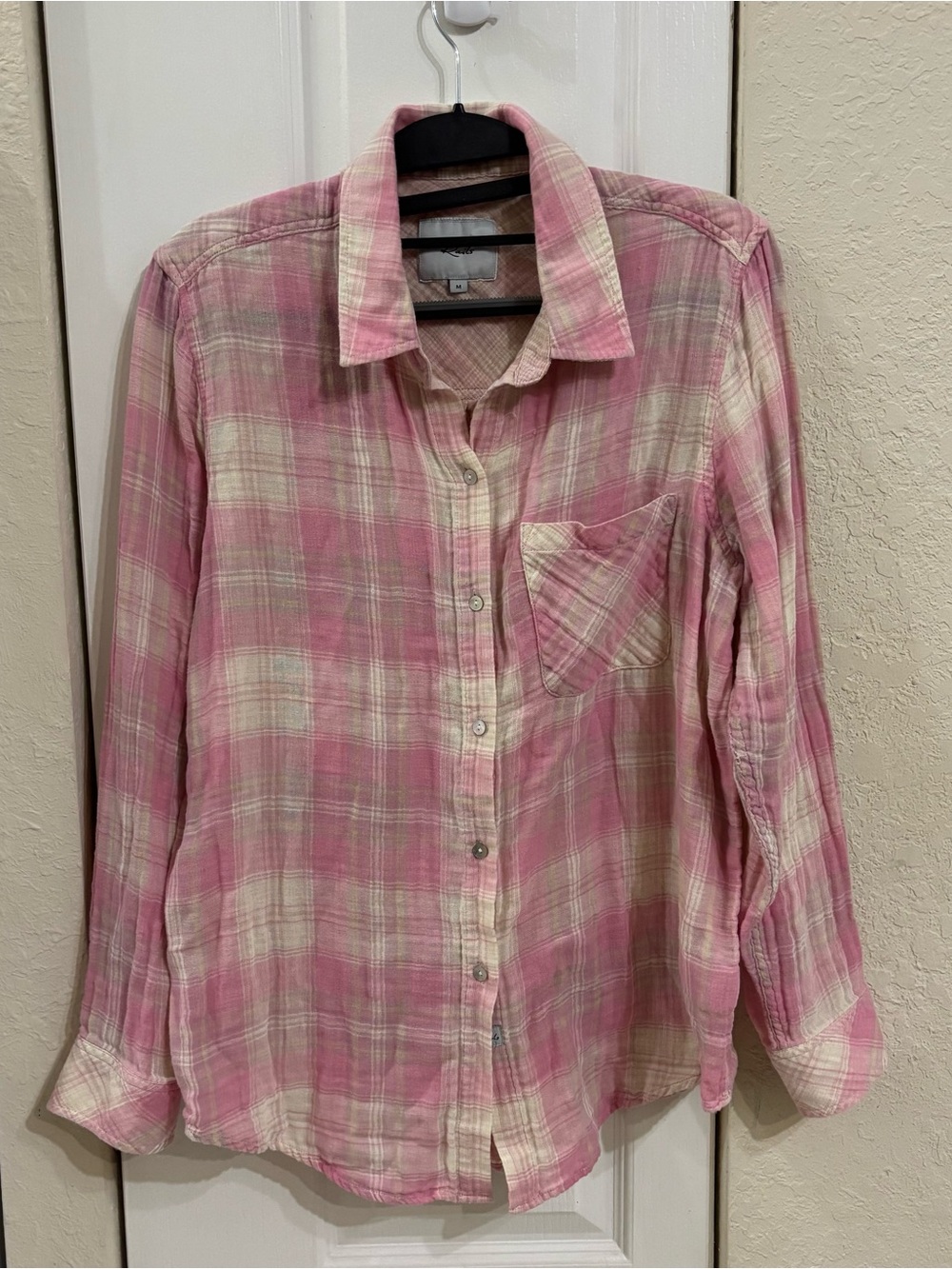 Rails Ellis Shirt in Rose Sand Ivory